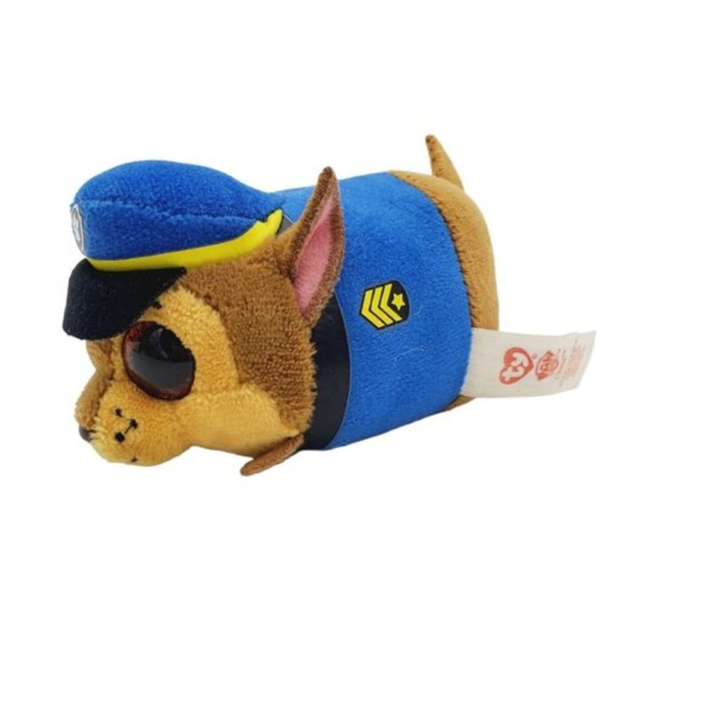 Ty Teeny Beanie Plush Chase Paw Patrol Stackable Police Stuffed‎ Animal Toy